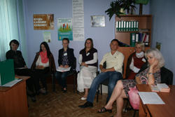 Seminar for social workers on to acute issues of supporting crisis families, city of Rivne