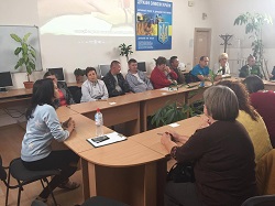 Training workshop for unemployed youth at the Rivne district employment center
